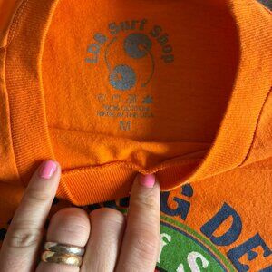 Rare! Lana Del Rey Venice B** Surf Shop Pop Up T-Shirt Orange M